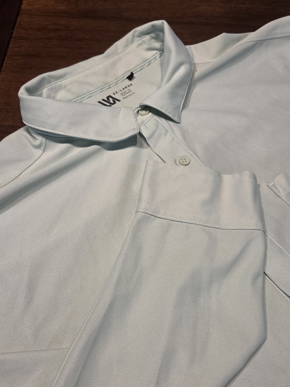 VRST Men's Long-Sleeve Collared Performance Polo Shirt 2XL